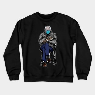 Bernie Sanders Meme Feel the Bern Crewneck Sweatshirt